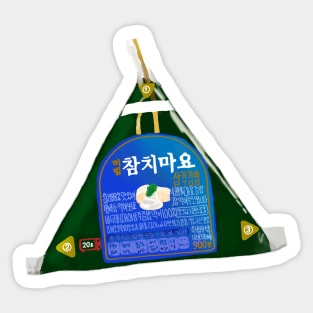 Tuna Triangle Kimbap 참치마요 김밥 Sticker